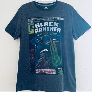Marvel Black Panther Tee (Unisex M) Dark Gray